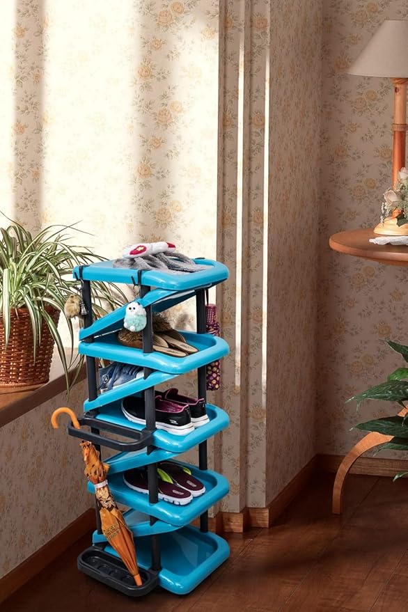 Premium Space-Saving Shoe Rack – Durable & Multi-Purpose Organizer (6,5&4 Step Options)