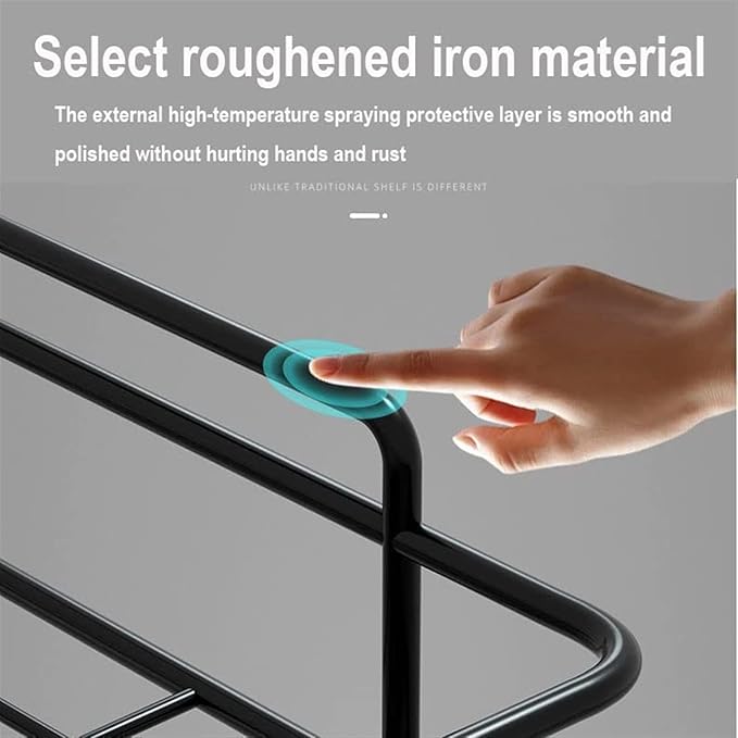 Corner Bathroom Shelf | Rustproof Wall-Mounted Shower Organizer for Toiletries & Skincare Storage