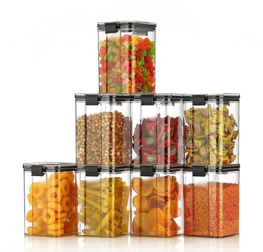 Lock & Lock Medium Airtight Food Storage Container – 1200ml, BPA-Free, Leak-Proof (Set of 4))