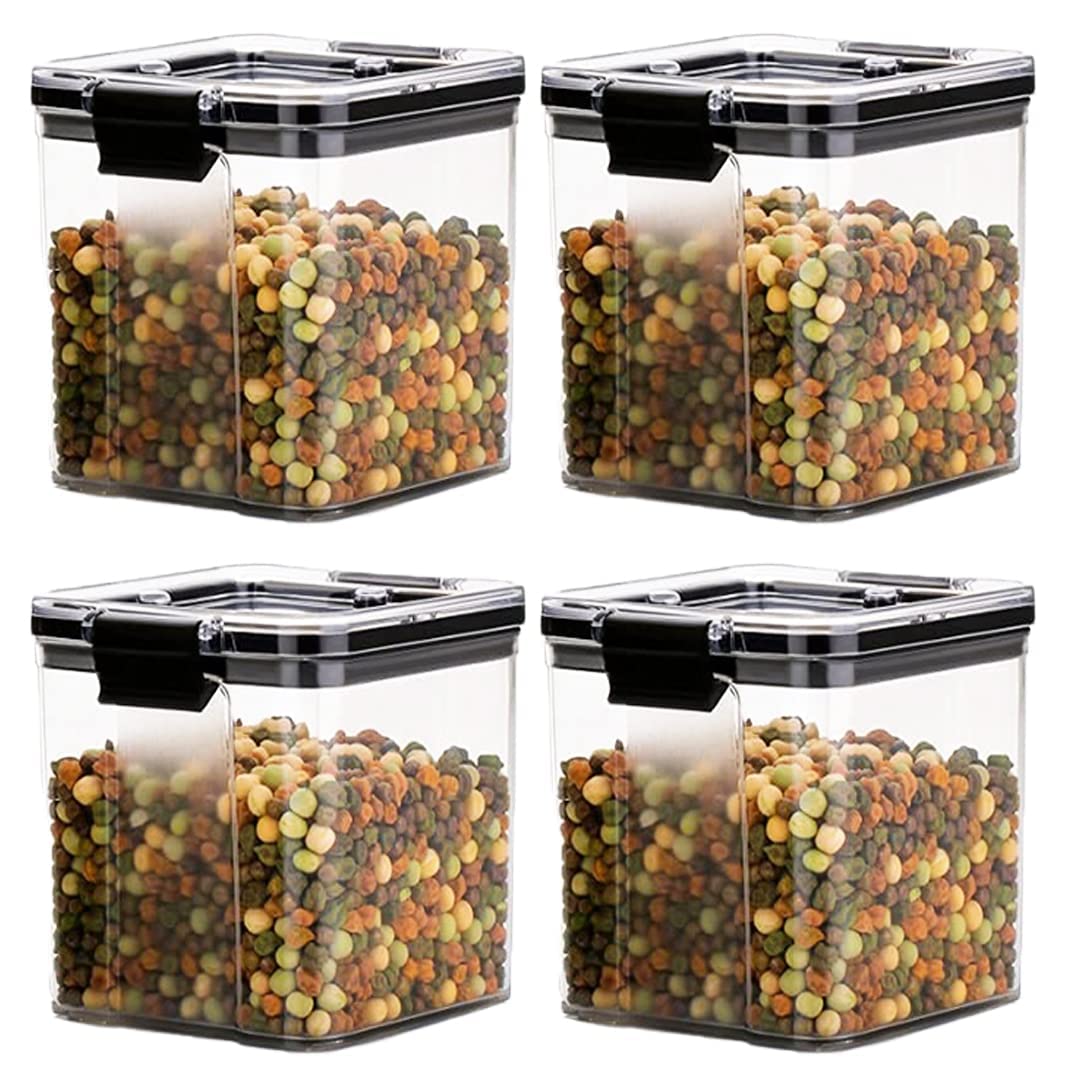 Lock & Lock Airtight Food Storage Container – 400ml And 700ml, BPA-Free, Freezer Safe (Pack of 4)