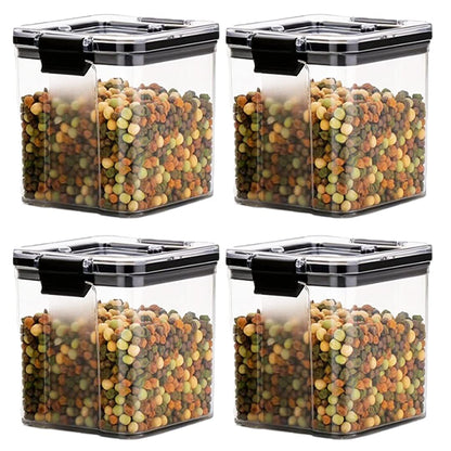 Lock & Lock Airtight Food Storage Container – 400ml And 700ml, BPA-Free, Freezer Safe (Pack of 4)