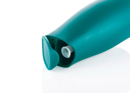 Automatic Gravity Open & Close Cap, Blue-Green Oil Dispenser Bottle 500 ML for Kitchen