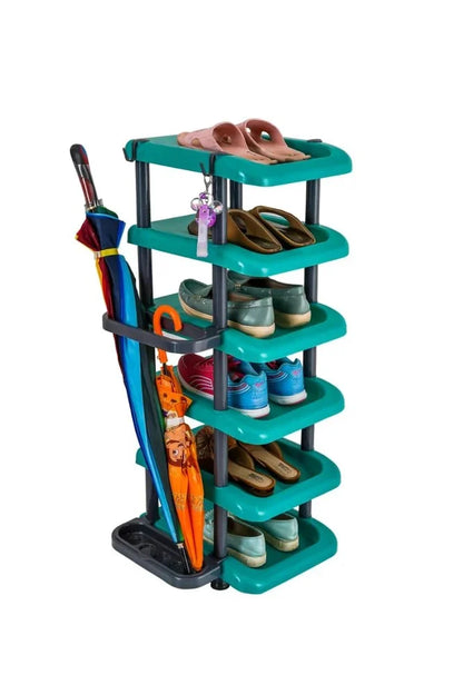 Premium Space-Saving Shoe Rack – Durable & Multi-Purpose Organizer (6,5&4 Step Options)